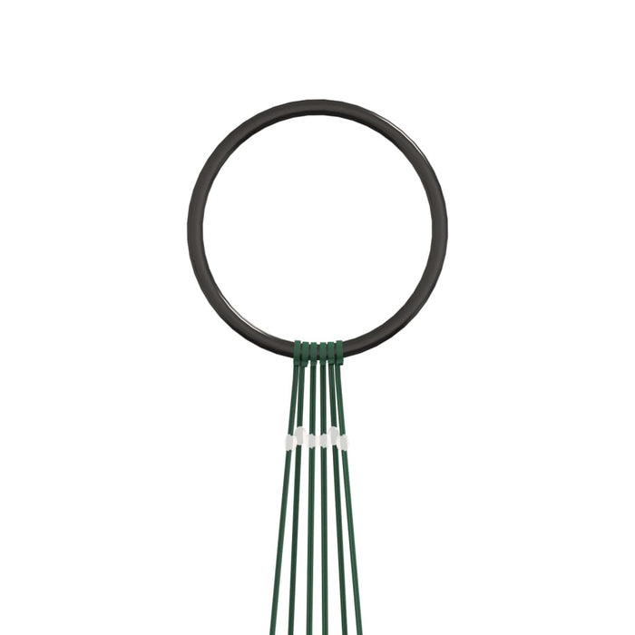 Albero di Natale Pennone Bianco Caldo 108 LED 180 cm 343518