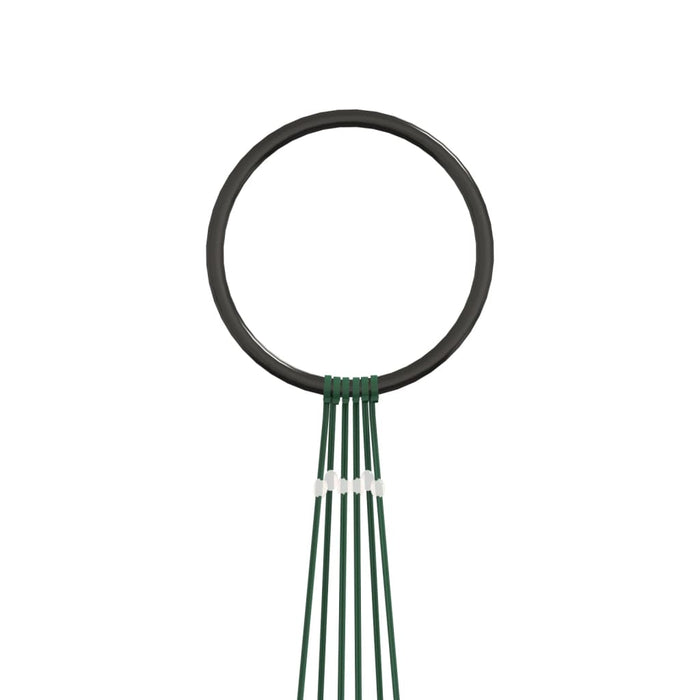 Albero di Natale Pennone Bianco Freddo 108 LED 180 cm 343519