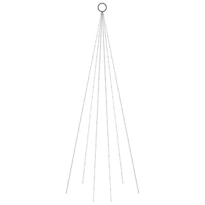 Albero di Natale Pennone Blu 108 LED 180 cm 343520