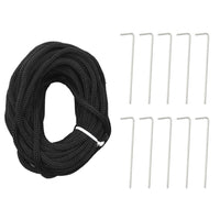 Albero di Natale Pennone Bianco Freddo 310 LED 300 cm 343523