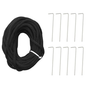 Albero di Natale Pennone Bianco Freddo 310 LED 300 cm 343523