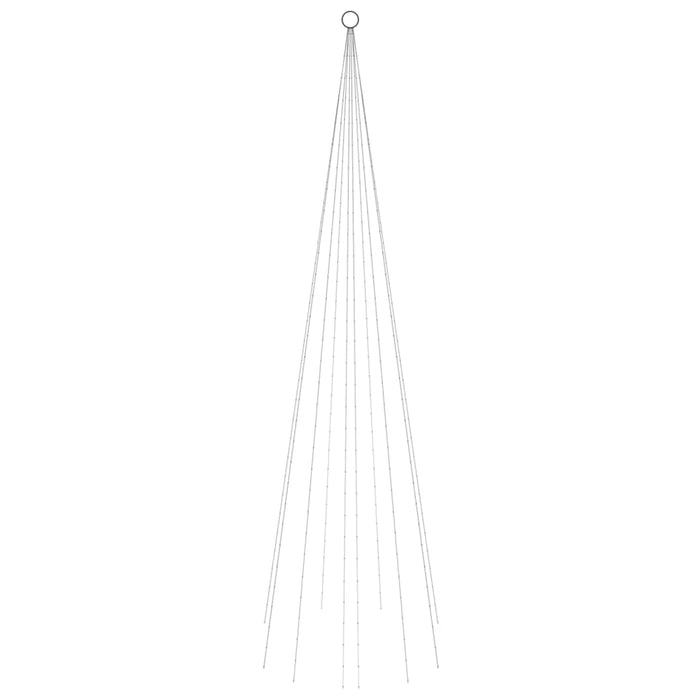 Albero di Natale Pennone Blu 310 LED 300 cm 343524