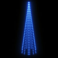 Albero di Natale Pennone Blu 310 LED 300 cm 343524