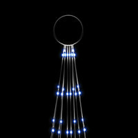 Albero di Natale Pennone Blu 310 LED 300 cm 343524