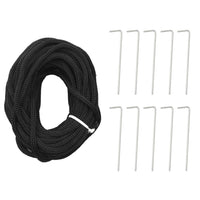 Albero di Natale Pennone Colorato 310 LED 300 cm 343525