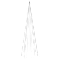 Albero di Natale Pennone Bianco Caldo 732 LED 500 cm