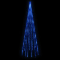 Albero di Natale Pennone Blu 732 LED 500 cm 343528