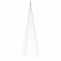 Albero di Natale Pennone Colorato 732 LED 500 cm 343529