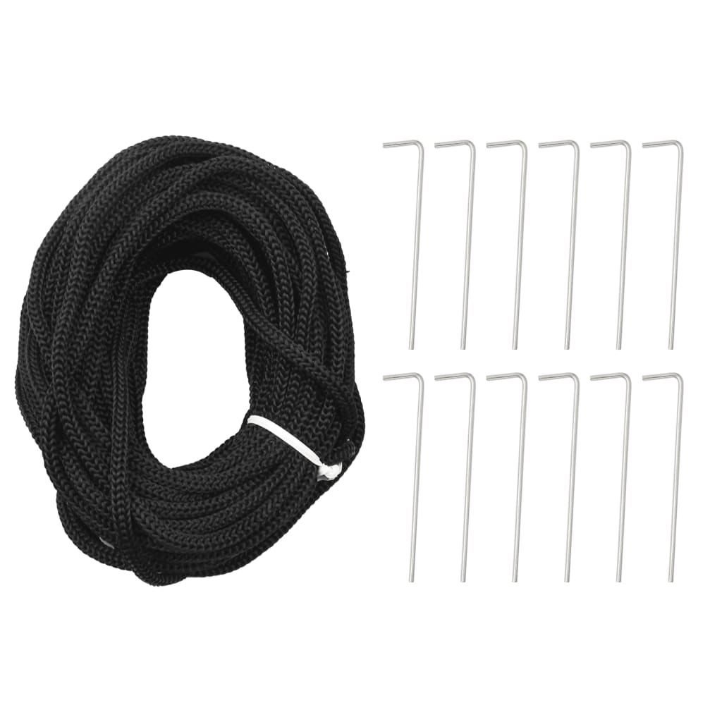 Albero di Natale Pennone Colorato 732 LED 500 cm 343529