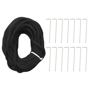 Albero di Natale Pennone Bianco Caldo 1134 LED 800 cm 343530