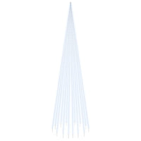 Albero di Natale Pennone Bianco Freddo 1134 LED 800 cmcod mxl 82971