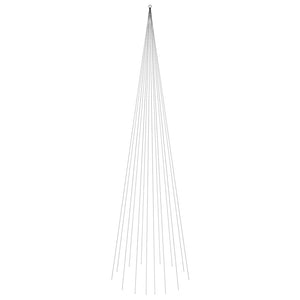 Albero di Natale Pennone Bianco Freddo 1134 LED 800 cmcod mxl 82971