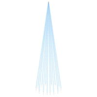 Albero di Natale Pennone Blu 1134 LED 800 cm 343532