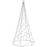 Albero di Natale Pennone Blu 200 LED 180 cm 343536