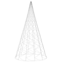 Albero di Natale Pennone Blu 1400 LED 500 cm 343544