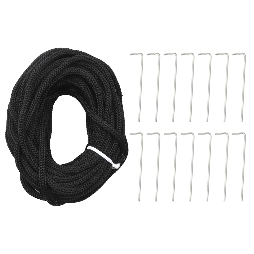 Albero di Natale Pennone Blu 3000 LED 800 cm 343548