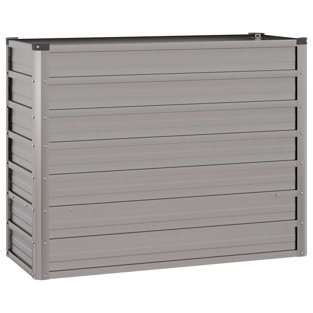 Fioriera da Giardino Grigia 100x40x77 cm Acciaio Corten cod mxl 48385