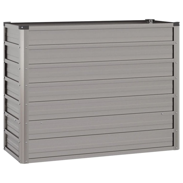 Vassoio per fioriera aiuola rialzata piante fiori terrazza giardino arrugginito 100 x 40 x 77 cm acciaio corten marrone 02_0039859