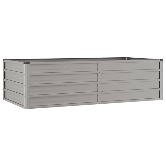 Vassoio per fioriera aiuola rialzata piante fiori terrazzo giardino ruggine 160 x 80 x 45 cm acciaio corten marrone 02_0039864