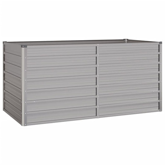 Vassoio per fioriera aiuola rialzata piante fiori terrazzo giardino ruggine 160 x 80 x 77 cm acciaio corten marrone 02_0039865