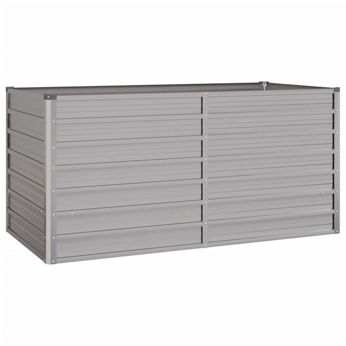 Vassoio per fioriera aiuola rialzata piante fiori terrazzo giardino ruggine 160 x 80 x 77 cm acciaio corten marrone 02_0039865