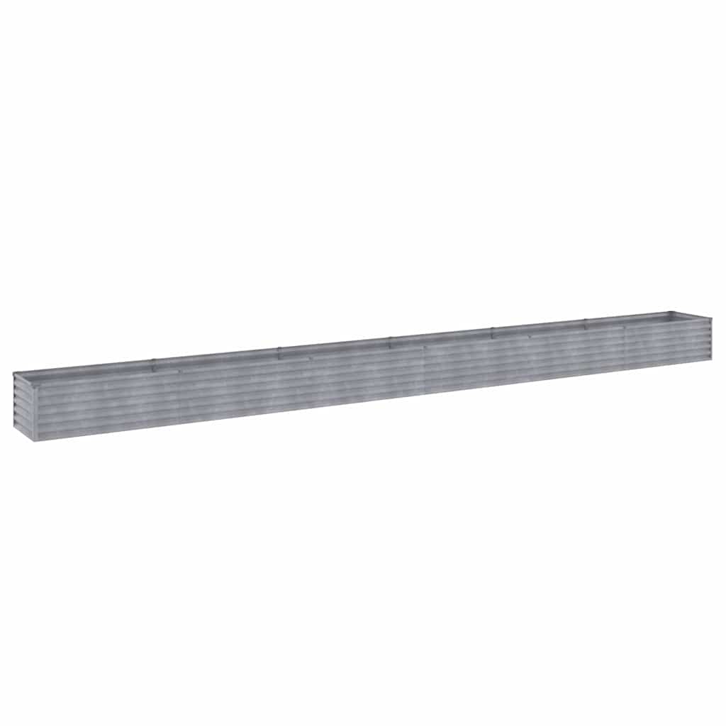 Letto Rialzato da Giardino 580x50x36 cm in Acciaio Corten 151980