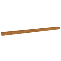 Fioriera Rialzata da Giardino 960x50x36 cm in Acciaio Corten 151982