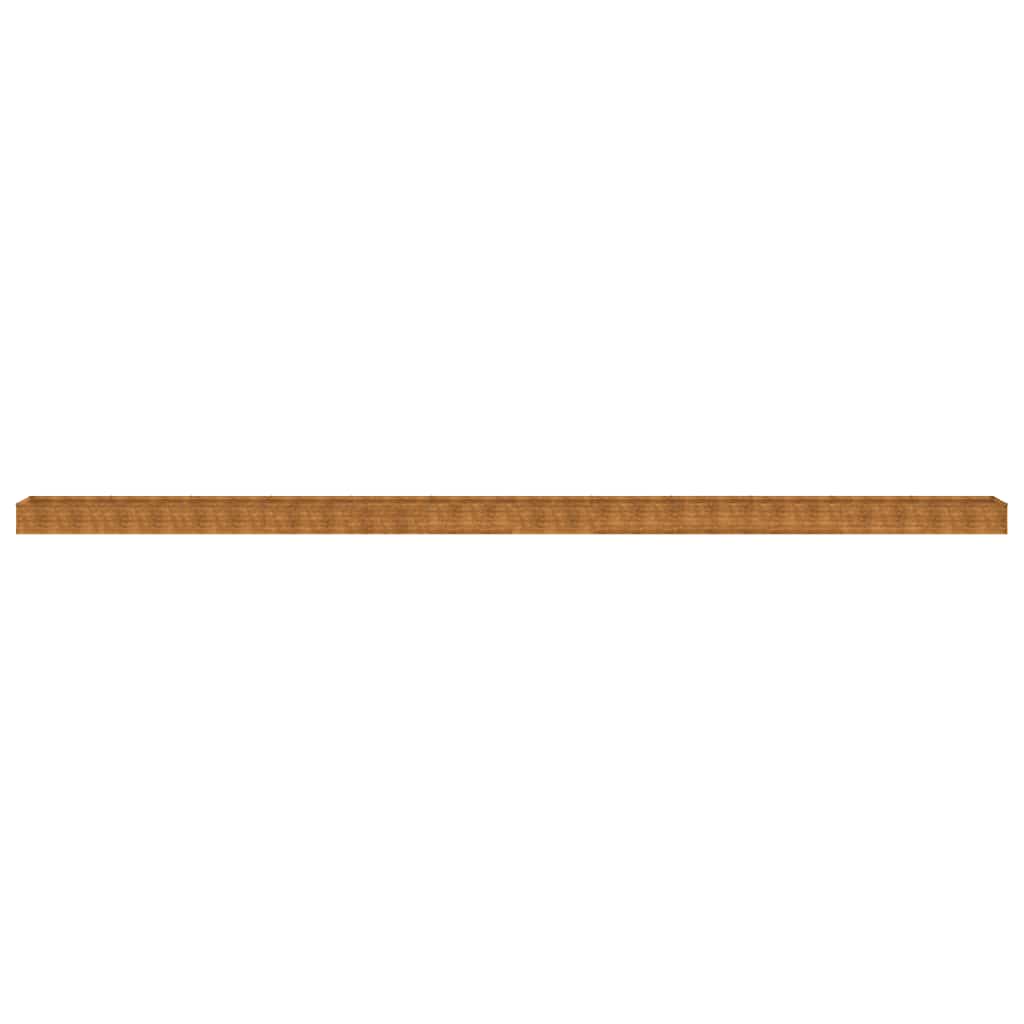 Fioriera Rialzata da Giardino 1152x50x36 cm in Acciaio Corten