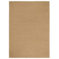 Tappeto Fatto a Mano in Bouclé 160x230 cm Iuta e Cotone 344999