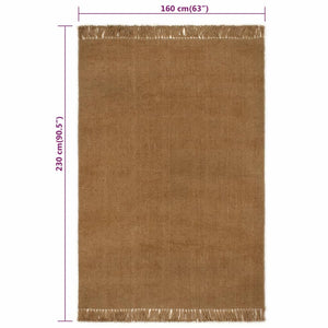 Tappeto con Nappe 160x230 cm Iuta 345004