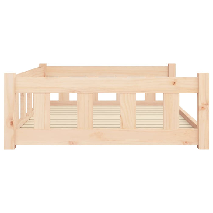 Cuccia per Cani 105,5x75,5x28 cm in Legno Massello di Pino 820202