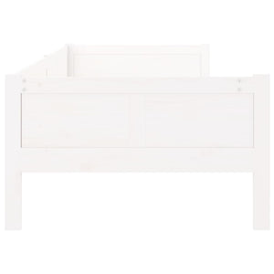 Dormeuse Bianca in Legno Massello di Pino 90x200 cm 820238