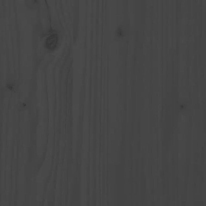 Dormeuse in Legno Massello di Pino Grigio 90x200 cm 820269