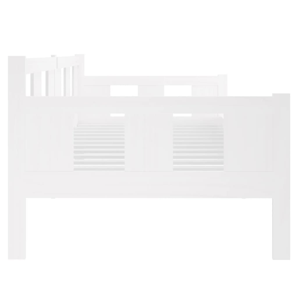 Dormeuse Bianca in Legno Massello di Pino 90x190 cm 820278