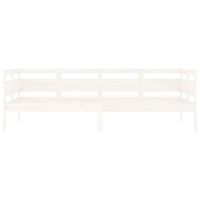 Dormeuse Bianca in Legno Massello di Pino 90x200 cm