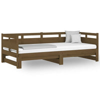 Dormeuse Estraibile Ambra Legno Massello di Pino 2x(80x200)cm 820320