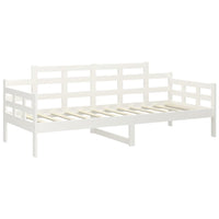 Dormeuse in Legno Massello di Pino Bianco 90x200 cm cod mxl 58398