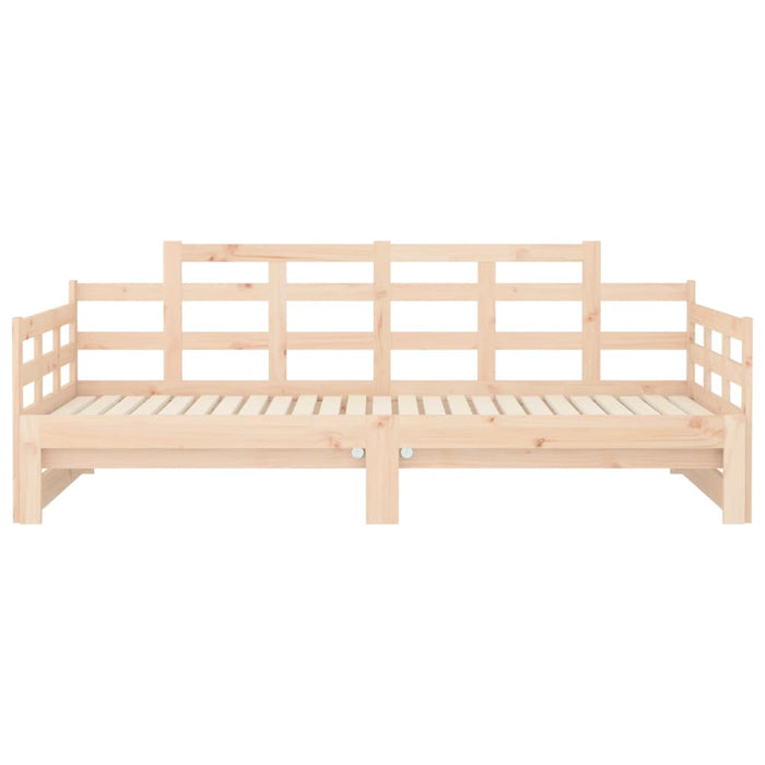 Dormeuse Estraibile Legno Massello Pino 2x(90x200) cm 820342