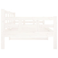 Dormeuse in Legno Massello di Pino Bianco 90x200 cm cod mxl 59941