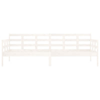 Dormeuse Bianca in Legno Massello di Pino 80x200 cm 820363