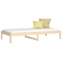 Dormeuse 90x200 cm in Legno Massello di Pino cod mxl 60473