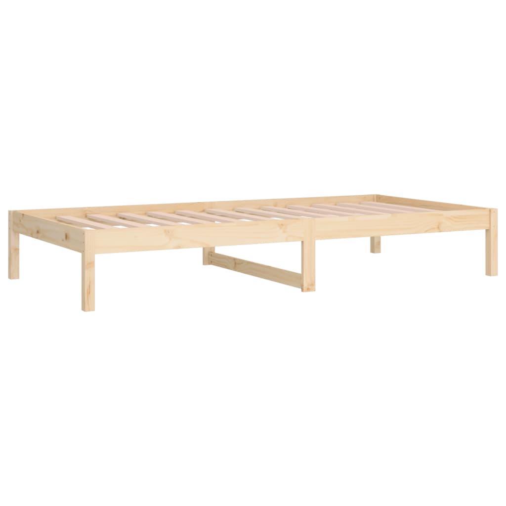 Dormeuse senza Materasso-Divano Letto-Struttura Letto 90x200 cm in Legno Massello di Pino 385344