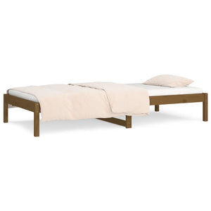 Divano Letto senza Materasso Ambra 90x200cm Legno di Pino 820415
