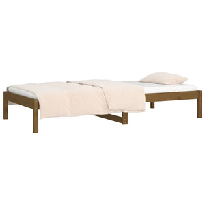 Divano Letto senza Materasso Ambra 90x200cm Legno di Pino 820415