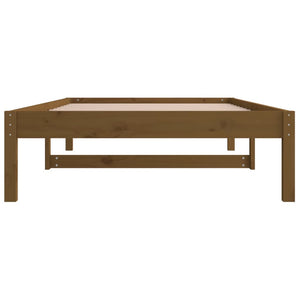 Divano Letto senza Materasso Ambra 90x200cm Legno di Pino 820415