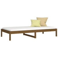 Dormeuse Ambra 90x190 cm Single in Legno Massello di Pino 820425