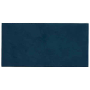 Pannelli Murali 12 pz Blu 60x30 cm in Velluto 2,16 m²