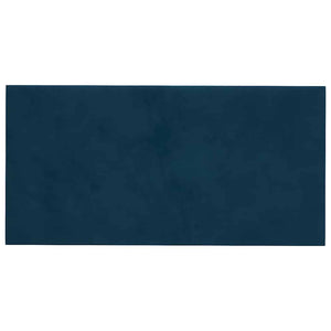 Pannelli Murali 12 pz Blu 60x30 cm in Velluto 2,16 m² 343862
