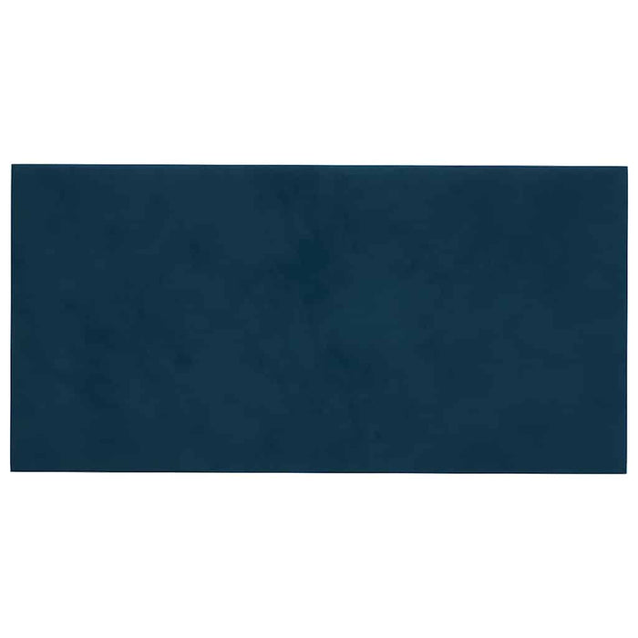 Pannelli Murali 12 pz Blu 60x30 cm in Velluto 2,16 m² 343862