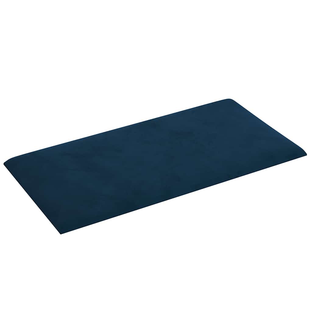 Pannelli Murali 12 pz Blu 60x30 cm in Velluto 2,16 m²